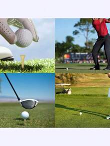 Personalized 10pcs Golf Tees - Laser Engraved Golf Tee - Custom Golf Tees - Golf Tee Colors - Custom Golf Gift - Multicolor - View 2