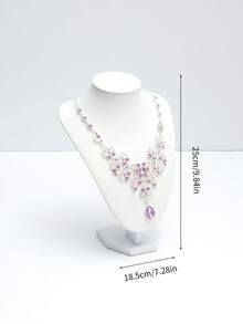 1个黑色项链展示架珠宝颈部模特项链展示架胸像架珠宝展示柜返校季、房间装饰 - 黑色 - 查看 18