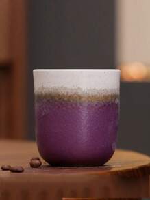 1pc 200ml Ceramic Concentrated Coffee Cup, Starry Speckled Luxury Water Mug, Personal Cup, Vintage Ceramic Coffee Cup, Household Drinking Cup, Latte Art Cup, Espresso Cup, Couple Cup, Breakfast Milk Cup Back To School