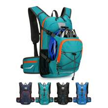 Mochila ligera para ciclismo, outdoor, senderismo, camping, escalada, montañismo, viaje, con sistema de hidratación, mochila de día para hombre