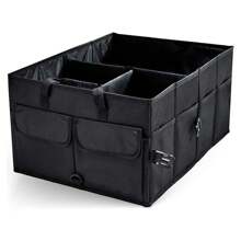 Big Capacity Car Storage Box Car Trunk Organizer Super Durable Collapsible Cargo Storage Tool Auto Trucks Trunk Box