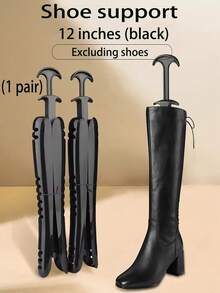 1 Pair Women's Shoe Stretcher, Women's Tall Boot Shaper, Adjustable Plastic Shoe Stretcher To Prevent Deformation, Shoe Tree - Boot Stretcher - View 15