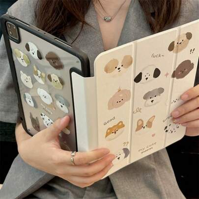Dog DANYCASE Compatible With Ipad A16 Air 11 13 M3 2025 Mini 7 A17Pro 2024 Air 11 13 M2 2024 Pro 11 13 M4 2024 Mini 6 Pro 11 7th/8th/9th 10.2 Air 4 Air 5 10.9 10th Pro 12.9
