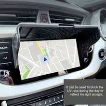 内饰配件显示屏遮阳板 GPS 防眩光保护罩 汽车 GPS 导航遮阳板 7-12 英寸汽车配件
