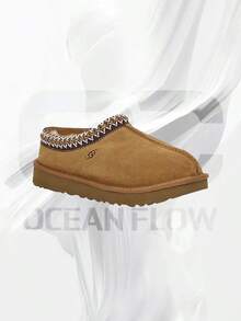 UGG Tasman II Slipper Chestnut (Women's)- Women's Cozy Indoor-Outdoor & Snow Day Wear Shoes With Cloud-Level Comfort, Low-Profile Casual Design For Autumn Winter,Back To School Event -Easter Gift - Snow Boots-1174470 CHE - 栗 - 查看 2
