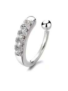 1 件女士精致几何简约鼻夹，朋克/嘻哈风格派对饰品 - 鼻夾 - 查看 8