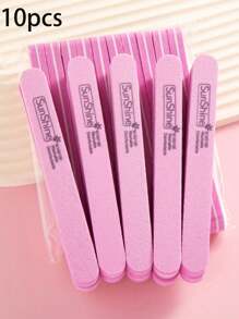 5/10pcs Rectangular Nail File Set, 0.47in Thick Nail Files, Gel Nail Sponge Washable Double Sided 100/180 Grit Nail Buffer