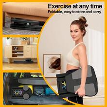 Pilates Reformer Board Set For Home Workout Multifunctional Portable Foldable Pilates Board For Small Spaces Extra Complimentary Tension Straps Full Body Workout For Women Men - Black - View 3