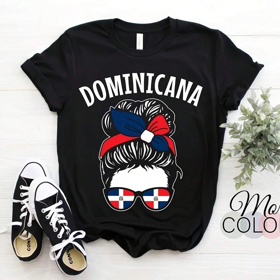 Domo Kun AK-47 Graphic T-Shirt, Y2K Streetwear - Black - View 1