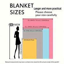 1 件定制名字熊夜图案超柔软舒适高清法兰绒数码印花毛毯，非常适合卧室、客厅、沙发、办公室、旅行或作为礼物 - 彩色 - 查看 3