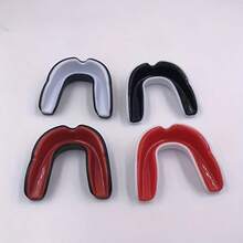 4-Piece Set Of Boxing, Taekwondo, Sanda, Basketball, Rugby, And Sports Anti Grub Mouthguards - 4 CÁI - Xem 5