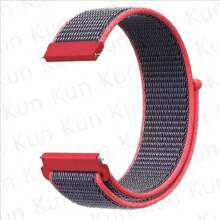 20mm Pulseira de Relógio Esportiva de Náilon para Watch GT 4-2-2e-3 44mm 40mm, Galaxy Watch 4 Classic 42mm 46mm, Active 2 40mm 44mm, Amazfit GTS 2-2e-Mini-GTS 3, Amazfit GTS 4-4 Mini