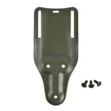 Adaptador de Fivela de Liberação Rápida, Gancho de Cinto Universal de Perfil Baixo, Placa de Cintura Afundada de Náilon, Placa de Cintura de Cordão para Sofá, Disponível em Versões Longa e Curta, Adequado para Cintos de 2 Polegadas de Largura (A Cor Pode Diferir das Imagens Devido ao Efeito da Iluminação)