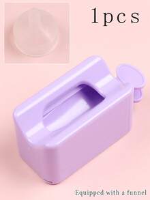 1/2/3 件双层抽屉式指甲粉回收盒，带闪光指甲粉收纳盒，渗透粉水钻闪光粉回收容器配件，家庭美甲 DIY 沙龙用品工具，美甲用品，美甲工具，美甲工具，返校，指甲，按压指甲用美甲工具