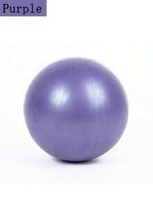 1pc 25cm Anti-Burst Yoga Ball, Thick Matte Finish Exercise Ball For Pilates, Gym Workout - Multicolor - View 5