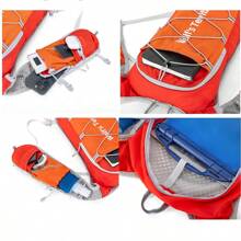 Running Vest Backpack With 500ml Soft Flask And Cooling Towel For Men Women, Camel Hydration Vest, Camel Hydration Water Backpack For Hiking Trail Running Cycling Race Marathon, Running Phone Holder Vest