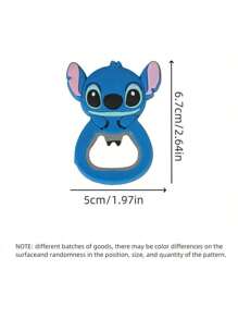 Disney Disney Kawaii Stitch Bottle Opener, Stitch Peripheral Fridge Magnet, Cartoon Multi-Function Beer Bottle Opener. Birthday Party Supplies, Father's Day Gift