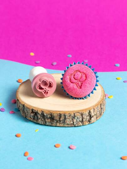 Kit Carimbos Parabéns Aniversário Festa Para Marcar Docinhos Brigadeiros Massas Blue Star