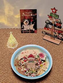 1pc Christmas Decorative Wooden Ornament, Small Desktop Decoration For Window Display, Indoor, Restaurant, Bar