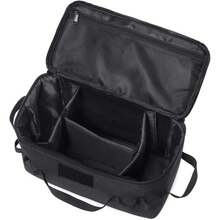 Bolsa de almacenamiento de tanque de Gas para acampar al aire libre, bolsa de herramientas para uñas de tierra de gran capacidad, bote de Gas, utensilios de cocina para Picnic, bolsa de Kit - Negro - Ver 3