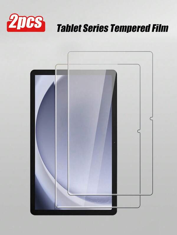 2pcs Flat Tempered Glass Screen Protector, Anti-Scratch For Tab S7/8/9, Tab S10+, S10 Ultra/Tab S6 Lite (Purchase According To Your Corresponding Tablet Model)