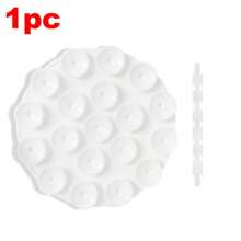 1 Stück/2 Stücke rechteckiger Silikonnapf-Handyhalter einseitig/doppelseitig, 10 Farboptionen, tragbarer & beweglicher Handyhalter, Handyhalterung