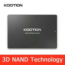 KOOTION KOOTION 512GB 256G 128G Internal SSD SATA III 6Gb/S 2.5" Solid State Drive 3D NAND Flash Advanced SSD Hard Drive Up To 550MB/S SATA 3 SSD Upgrade Performance For PC Laptop