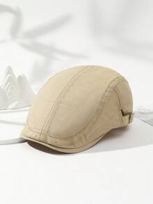 1 pièce Casquette de baseball mode rétro en couleur unie lavée pour femmes, convient pour les tenues casual quotidiennes, toutes saisons