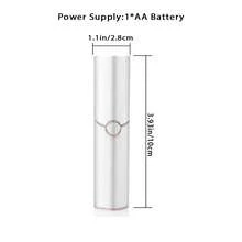 Có thể mua 1 hoặc 2 chiếc, nhiều kích cỡ và kiểu kết hợp khác nhau, sử dụng 1 pin AA, máy tẩy và tỉa lông mày/mặt/cơ thể cầm tay bằng điện, dành cho phụ nữ. - Nhiều màu - Xem 8