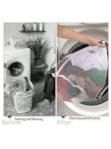 1/3PCS Laundry Net, Mesh Laundry Bag For Washing Machine, Large Durable Travel Laundry Bag,Laundry Bag For Washing Machine, Laundry Bags With Drawstring For Blouses, Underwear, Bras, Socks, Etc.