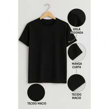 Camiseta Algodão Casal Estampa Silhoueta Casal Country Estilo Agroboy e Agrogirl Casal Algodão Gola Redonda Moda Caipira  Estampa Rústica - Masculino - Bege - Visão 4