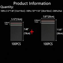100 piezas Bolsas de plástico resellables de 4 a 30 cm, Combo de 200 piezas/300 piezas, Doble grosor de 0.062mm/2.44mil, Bolsas transparentes para joyería/regalos/aniversarios, Bolsas multifuncionales para accesorios, bolsas de almacenamiento para ropa, bolsas de vacío de plástico, bolsas transparentes autoadhesivas para envíos, viajes, almacenamiento, embalaje, regalos, cumpleaños, aniversarios, bodas