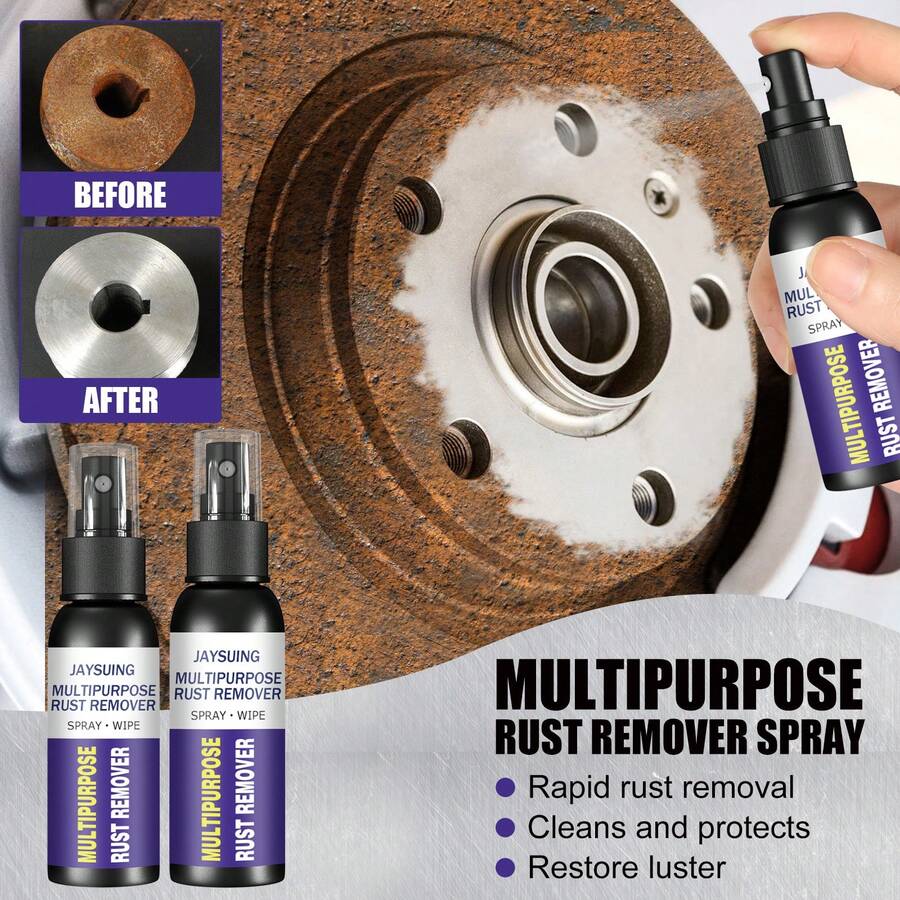 1pc 30ml 50ml Rust Removal Spray Automobile Parts Rust Converter Spray Metal Rust Remover Tires Rims Door Rust Spray