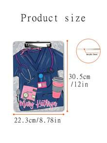 Nurse Scrubs Clipboard,17 Styles,Personalized Nurse Gift, Nurse Appreciation Week Gift, CNA Gifts, Medical Assistant Clipboard, Medical Gift Ideas - Multicolor - View 11