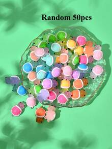 6/12/20/30/50pcs Cute Cartoon Colored Turtle Charms, Suitable For Making Necklace, Bracelet, Keychain Jewelry - Multicolor - View 16