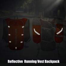 Running Vest Backpack With 500ml Soft Flask And Cooling Towel For Men Women, Camel Hydration Vest, Camel Hydration Water Backpack For Hiking Trail Running Cycling Race Marathon, Running Phone Holder Vest