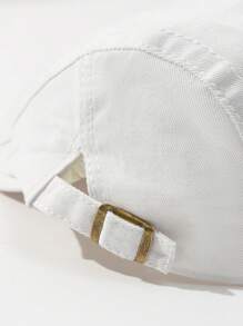1 pièce Casquette de baseball mode rétro en couleur unie lavée pour femmes, convient pour les tenues casual quotidiennes, toutes saisons