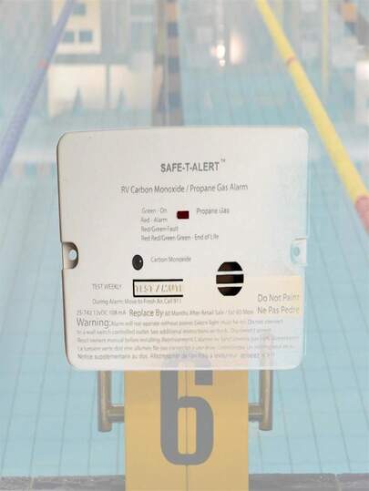 Combo Carbon Monoxide Propane Alarm White