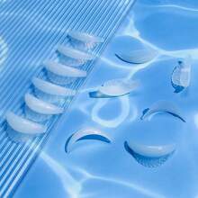 6 Pairs Eyelash Lift & Perming Pads - 6 Sizes, Reusable, Soft & Stretchy, Easy To Use, Ideal For All Lash Lengths, Perfect For Salons & Diy