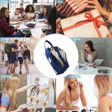 Hoinya Pencil Case For Boys, Large Pencil Case Office Stationery Makeup Bag Pouch Bag Pen Holder Portable School Supplies For School Office College Students Girl Boy Adult Teen(Blue),Pencil Pouch,School Bag