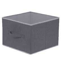 1pc Multi-Layer Wall Hanging Storage Bag, Organizer Pocket For Clothing, Accessories & Household Items, Closet Hanging Wardrobe Rack With Drawers, Grey