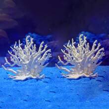 1pc/2pcs Artificial Coral Decoration Aquarium Aquatic Plants Soft Coral Artificial Coral Aquarium Aquarium Landscaping Sea Tank Set Decoration Aquarium Aquatic Plants Iron Branches Aquarium Landscaping Sea Tank Set Decoration