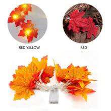 LED, Simulation, Maple Leaf, Festival, Thanksgiving, Harvest Festival, Decoration, Light String