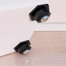 Juego de 4 piezas/8 piezas de ruedas giratorias para muebles de alta capacidad de carga, rotación de 360°, acero inoxidable, con almohadilla autoadhesiva, ruedas de rodamiento suave, fácil de mover, para ruedas de muebles, ruedas giratorias, sin taladro, alta resistencia, sin ruido, ruedas para muebles