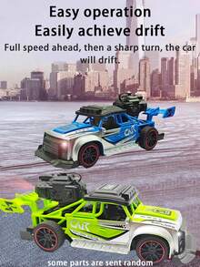 5-Channel Wireless Remote Control Toy Car With Spray & Lights & Music,Drifting Car Toys,3 Colors: Blue, Green, Orange
