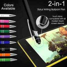 Local ShippingCustom Ballpoint Pens With Stylus,Personalized Pen Bulk With Name Free Engraving,Engraved Text Message Logo,Customized Gifts For Business,Graduation,Wedding,Birthday,Christmas-Black Ink - Rose Gold - View 5