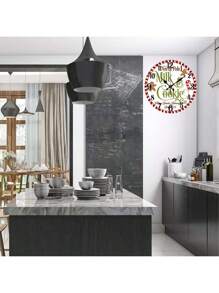 1 Peça Relógio de Parede Homem de Pão de Gengibre de Madeira, Estilo Nórdico para Sala de Estar/Quarto, Relógio Silencioso Sem Moldura, Decoração de Quarto, Decoração de Dormitório, Decoração Escolar, Presente de Natal, Ação de Graças, Ano Novo