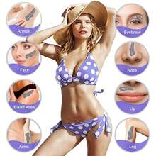 Wax Warmer Hair Removal Kit, Suitable For Hands, Feet & Body SPA Waxing, Includes Wax Pot, Wax Beans & Wooden Sticks - EU C Type Plug(220-240V) - View 3