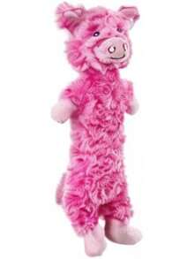 Outward Hound By Charming Pet Cuddle Tugs Pig Plush Interactive Dog Tug Toy - Chú heo con Lil' Dudes - Xem 7