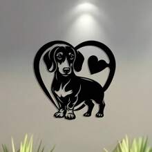 "Dog Lover" Metal Wall Sign – 1 Piece Removable & Reusable Wall Art For Public Spaces, Office, Living Room, Bedroom, Patio, Kitchen, Shop, Bar, Or Cottage – Great Gift For Housewarming, Holidays, Or Collectors